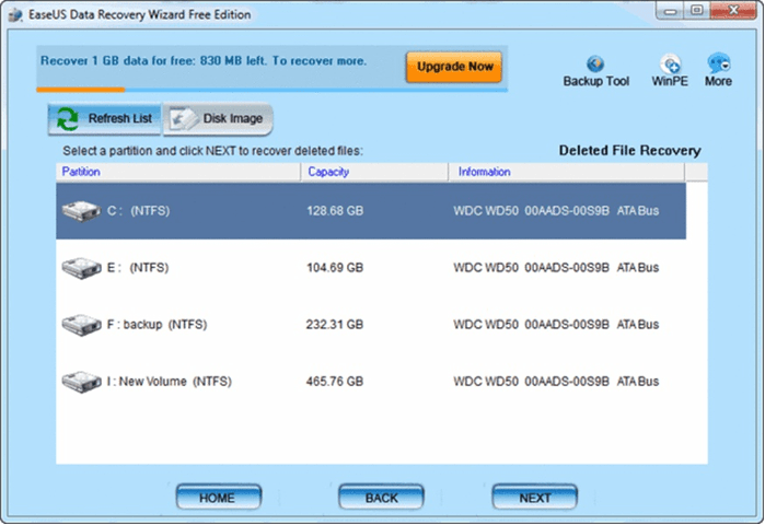 EaseUS Data Recovery Wizard